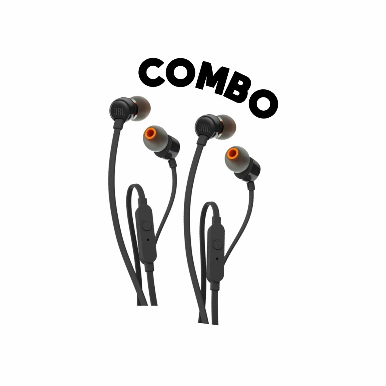 ContiMarket. COMBO DE 2 AURICULARES JBL T110 CON CABLE